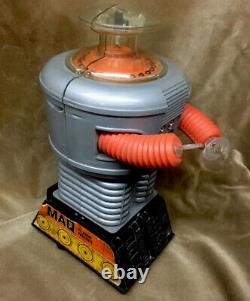 Rare Vintage Lost In Space Robot Toy Talks Lights