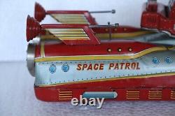 Rare Vintage MARS 107 Battery T. N Mark Litho Space Patrol Tin Toy, Japan