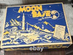 Rare Vintage Marx Moon Base #4652 In Box & Some Accessories +Bonus Parts READ