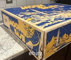 Rare Vintage Marx Moon Base #4652 In Box & Some Accessories +Bonus Parts READ
