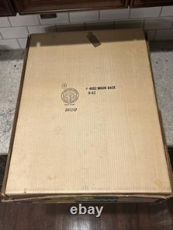 Rare Vintage Marx Moon Base #4652 In Box & Some Accessories +Bonus Parts READ