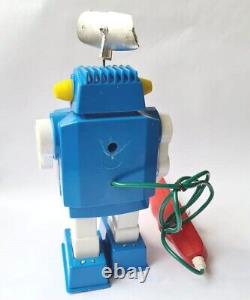 Rare Vintage PUK-02 Bionic Robot Batt Op Remote Control Space Toy Puky Argentina