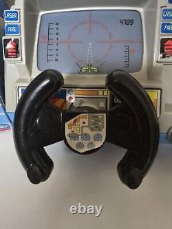 Rare Vintage Playmates Fun To Pilot Dashboard Space Dashboard Toy 1985 AS IS