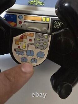 Rare Vintage Playmates Fun To Pilot Dashboard Space Dashboard Toy 1985 AS IS