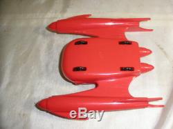 Rare Vintage Pyro Red Space Toy Space Explorer X-400