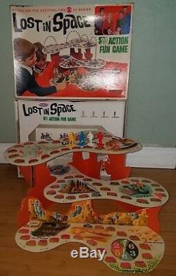 Rare Vintage Remco 1966 Lost In Space 3d Action Fun Board Game