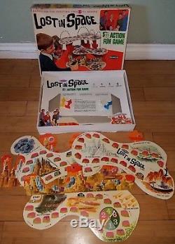 Rare Vintage Remco 1966 Lost In Space 3d Action Fun Board Game