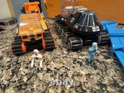 Rare Vintage Supertoys Spaceteam 2 12 Wheel Rovers 2 Figures Box Stomper Like