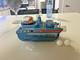 Rare vintage battery powered SPACE TANK tin Space toy of 60's made in Japan
