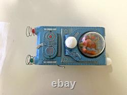 Rare vintage battery powered SPACE TANK tin Space toy of 60's made in Japan