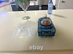 Rare vintage battery powered SPACE TANK tin Space toy of 60's made in Japan