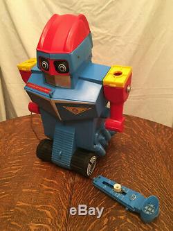 Robot Commando with Box Ideal toys 1961 Robot Space Toy Vintage