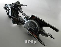 Rocket Bicycle Jet Motorcyle Space Bike SpaceCraft Ship Vintage Metal Toy Model
