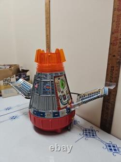 SH Toys Japan Space Capsule Tinplate Model Excellent Vintage Rare W / BOX