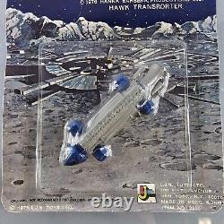 SPACE 1999 Hawk Transporter Diecast EAGLE Gray Road Stars Vintage LJN 1975 RARE