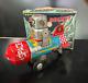 SY YONAYA Japan tin vintage Friction Space Rocket ROBOT with box. Excellent