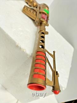 Scarce Vintage Toy Taiyo Space Pilot Jet Ray Gun works sparks & noise AF