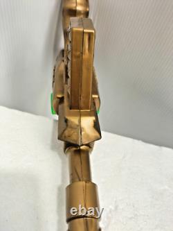 Scarce Vintage Toy Taiyo Space Pilot Jet Ray Gun works sparks & noise AF