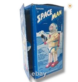 Schylling Space Man Tin Robot Collector Series Limited 2000 Vintage Boxed
