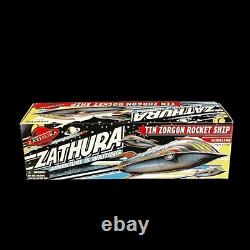 Schylling Zathura Tin Zorgon Rocket Ship Wind Up Toy 2005 Vtg