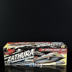 Schylling Zathura Tin Zorgon Rocket Ship Wind Up Toy 2005 Vtg
