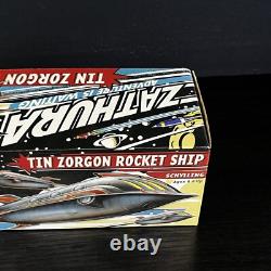Schylling Zathura Tin Zorgon Rocket Ship Wind Up Toy 2005 Vtg Schylling Zathura Tin Zorgon Rocket Ship Wind Up Toy 2005 Vtg