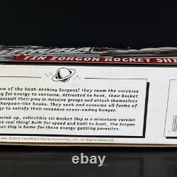 Schylling Zathura Tin Zorgon Rocket Ship Wind Up Toy 2005 Vtg