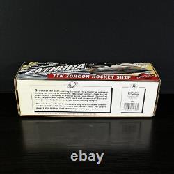 Schylling Zathura Tin Zorgon Rocket Ship Wind Up Toy 2005 Vtg