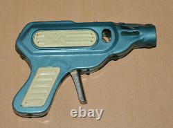 Space Gun vintage mechanical all tin toy early after WW II very rare