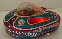 Space Survey X-09 Vintage Tin Toy