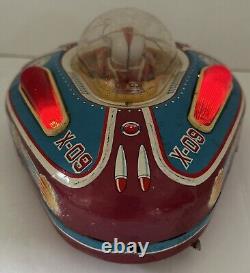 Space Survey X-09 Vintage Tin Toy