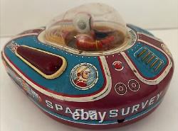 Space Survey X-09 Vintage Tin Toy