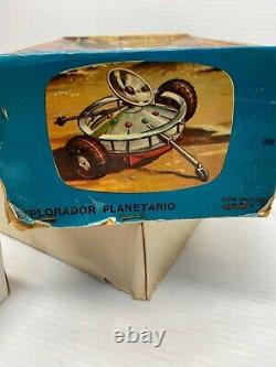 Space Toy Vtg 1960's Moon Prospector/Explorador Planetarium In Original Box