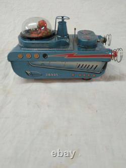 Space Vehicle Vtg Japanese Tin Litho Vehicle Modern Toys Atomic Japan