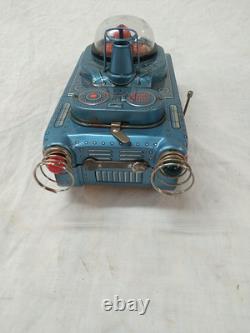 Space Vehicle Vtg Japanese Tin Litho Vehicle Modern Toys Atomic Japan