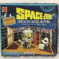 Space1999 Moon Base Alpha Control Room w Starflash Computer Vintage Mattel 1976