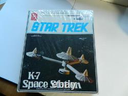 Star Trek Vintage 1976 K-7 Space Station AMT Model Kit S955