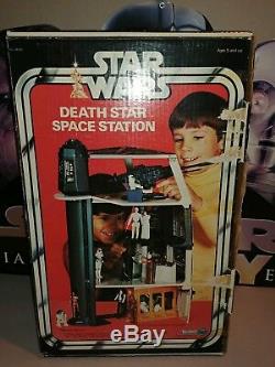 Star Wars 1977 Vintage Kenner Canadian Death Star Space Station Playset Boxed