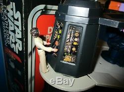 Star Wars Death Star Space Station 1978 WithBox & Action Figures Vintage Kenner