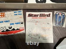 StarBird Milton Bradley Vintage toy 1978 With Box, Decals, Manual