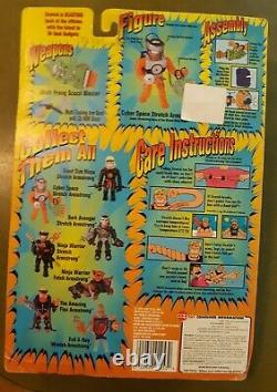 Stretch Armstrong Cyber Space With Gear 1995 Vintage Nib Cap Toys No 1253