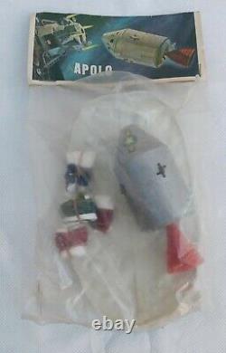 Super Rare Vintage Apolo Capsule Toy, Soft Plastic, Oklahoma Made In Argentina