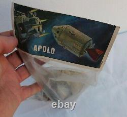 Super Rare Vintage Apolo Capsule Toy, Soft Plastic, Oklahoma Made In Argentina