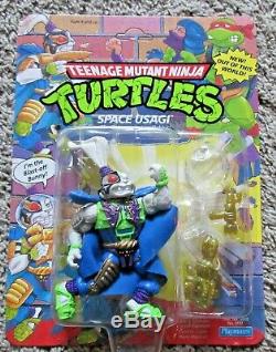 Teenage Mutant Ninja Turtles Space Usagi Yojimbo Vintage 1991 Tmnt Unpunched