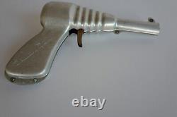 Tommy Toys Space Ray Gun Vintage USA 1946 Clicker USA Aluminum