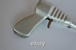 Tommy Toys Space Ray Gun Vintage USA 1946 Clicker USA Aluminum