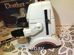 Tomy Chatbot Personal Radio Controlled Rc Robot Omnibot Vintage Space Toy Japan