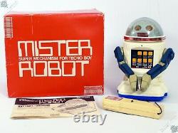 Tomy Personal Omnibot Mister Donut Robot Verbot Vintage Japanese Space Toy