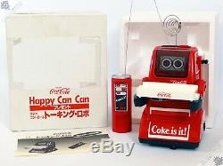 Tomy Personal Robot Omnibot Coca-cola Coke Chatbot Vintage Japanese Space Toy