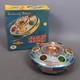 Toy Tin Space Ship Flying Saucers X-7 To Drums Vintage 1960